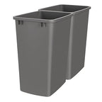 Rev-A-Shelf Polymer Replacement 35 Quart Trash Bin Recycle Waste Garbage by Rev-A-Shelf