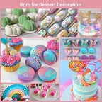 Food Coloring for Baking - 26 Vibrant Cake Coloring Liquid Set for Dessert Decorating, Food Grade Food Dye for Icing,Fondant,Cookies,Easter Egg,Making DIY Supplies Kit- 0.25 Fl. oz/Bottles - Image 6