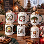 Didaey 6 Pcs Yule Winter Solstice Ceramic Mug for Women - Image 2