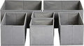 Amazon Basics Collapsible Cloth Drawer Organizer Boxes by AmazonBasics