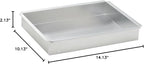 Winco 2-Inch Deep Aluminum Rectangular Cake Pan, 9-Inch by 13-Inch - Image 2