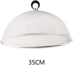 Ochine Stainless Steel Mesh Dome Food Cover Round Splatter Cover Screen Food - Image 2