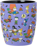 Silver Buffalo Peanuts Group Halloween Pumpkin Patch, Ceramic Mug, 25oz - Image 2