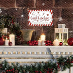 Artlunar Vintage Christmas Decor Gifts Rustic Candy Cane Lane Traditional Christmas Sweets&Treats Tin Sign for Home Farmhouse Kicthen Cafe Bar Wall Decor 8 x 12 Inch (3247) - Image 7