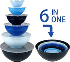 BoxedHome BPA Free Plastic Round Mixing Bowl - Image 3