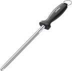 Professional 12-Inch Knife Sharpening Rod, High-Carbon honing rod to Sharpen by Unknown