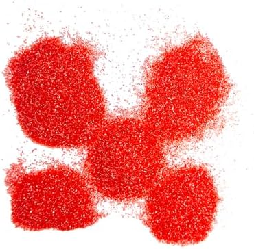 Edible Red Sanding Sugar Sprinkles 142g/ 5.01oz Sugar Crystals for Cake Decorating Candy Baking Decorations Ice Cream Toppings and Cookie Decorating for Valentines Halloween Christmas - Image 4