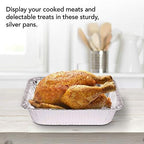 Stock Your Home Aluminum Pans 9x13 Disposable Foil Pans - Image 5