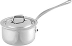 Mauviel M'Cook 5-Ply Polished Stainless Steel Sauce Pan - Image 3