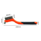 3pcs Small Stainless Steel Little Wire Brushes Set - Image 2