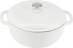Amazon Basics Enameled Cast Iron Dutch Oven Pot by AmazonBasics