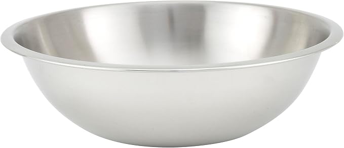 Winco Heavy-Duty Mixing Bowl, Stainless Steel by Fonteme