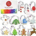 Ann Clark Christmas Cookie Cutters Set of 11, Made in USA by AnnClarkCookieCutters
