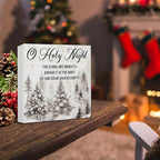 Holy Night Christmas Decor, Christian Decorations - Image 5