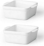 5x5 Small Baking Dish for Oven, 28 Oz Individual Ceramic Casserole Dish by Unknown