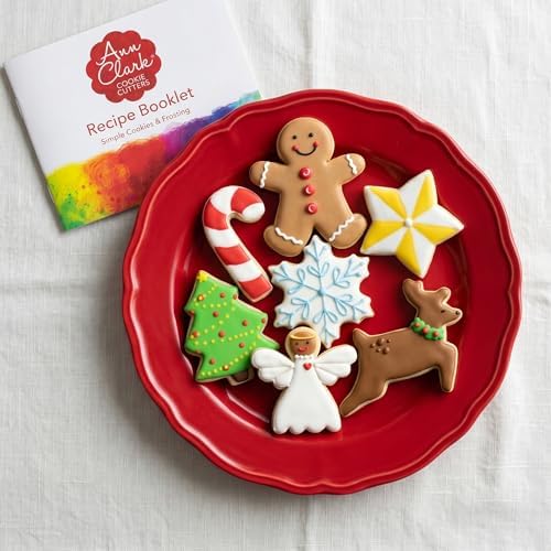 Ann Clark Christmas Cookie Cutters Set of 7, Made in USA - Image 2