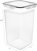 M MCIRCO Extra Large 7qt / 6.5L/220oz Tall Food Storage Containers, WIDE & DEEP - Image 3
