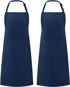 Syntus Apron for Men Women, Adjustable Cooking Kitchen Chef Aprons by Syntus
