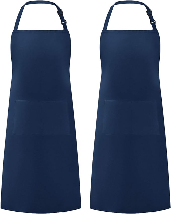 Syntus Apron for Men Women, Adjustable Cooking Kitchen Chef Aprons by Syntus
