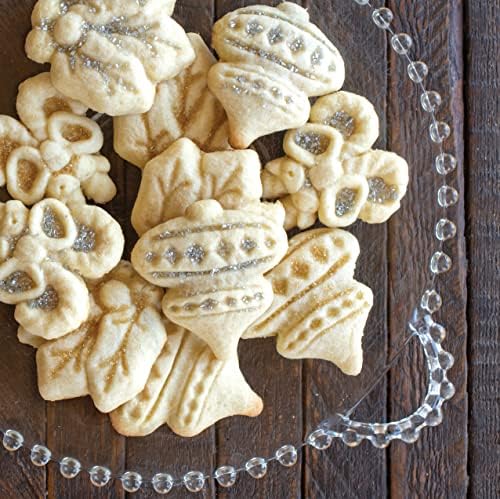 Nordic Ware Holiday Cookie Stamps (Set of 3), Sturdy Cast Aluminium Cookie Stamp Set, Cookie Press Set Made in the USA, Sturdy and Durable Biscuit Maker Press Set - Image 4