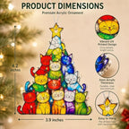 Cat, Cat Ornament, Funny cat Gifts - Image 5