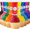 Ann Clark Professional-Grade Gel Food Coloring Made in USA .7 oz, 12-pack by AnnClarkCookieCutters