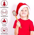 Patelai 6 Pcs Christmas Kitchen Spatulas Utensils Wood Handle Accessories - Image 4
