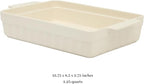 Martha Stewart Broadbrook Ceramic Bakeware, 13x9 Inch Rectangular Baking Dish - Image 3