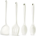 P&P CHEF Kitchen Utensil Set, 4 Pieces Non-stick Silicone Cooking Utensils by PPCHEF