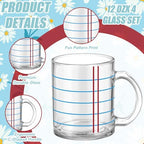 Tioncy 4 Pcs Teacher Coffee Mugs Back to School Teacher Appreciation Gifts - Image 2