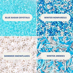 Sweets Indeed Winter Sprinkle Mix, 4 Pack, 10.90 oz - Image 3