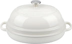 EDGING CASTING Enameled Oval Cast Iron Dutch Oven Pot - Image 6