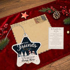 Best Friend Christmas Ornament, Friendship Ornament with Inspirational Quote, Friends Ornament for Christmas Tree, for Friends Women, Friendship Keepsake - Image 7