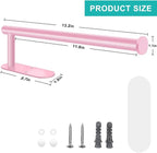 MGahyi Paper Towel Holder Wall Mount, Self Adhesive Or Drilling Paper Towel - Image 2