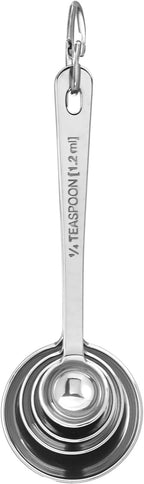 Amco Stainless Steel Measuring Spoons - Image 3