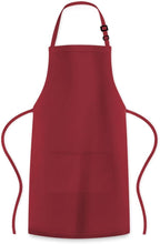 Adjustable Bib Apron 100% Polyester Kitchen Aprons Waterdrop Resistant Aprons - Image 8