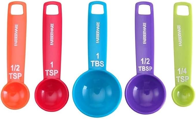 Farberware Kitchen Essentials Measuring Spoon Set, Easy Read Standard Units - Image 2