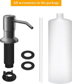Soap Dispenser for Kitchen Sink, Built in Sink Soap Dispenser Lotion Dispenser - Image 5