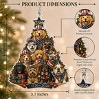 Funny Christmas Ornaments, Dog Christmas Ornaments, Dog Ornament - Image 2