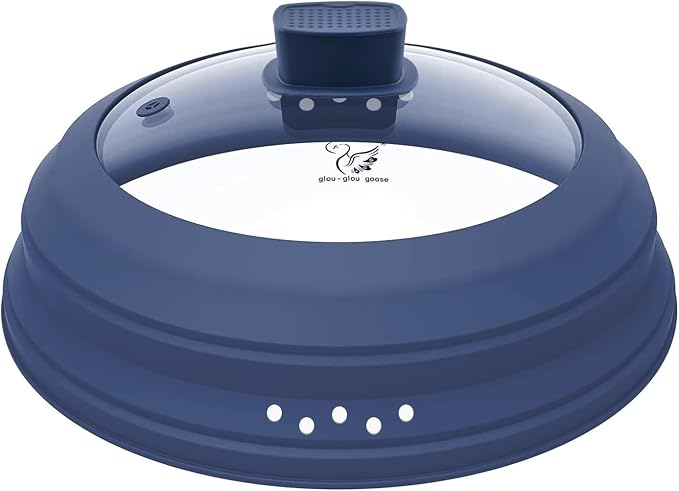Microwave Splatter Cover Glass Guard Lid by GGG-GLOU-GLOUGOOSE