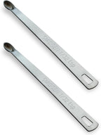 2PCS 1/32 Teaspoon Single Tiny Measuring Spoon, Small Individual Stainless by BERYLER