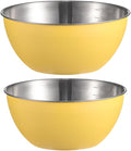 Stainless Steel Salad Bowls Set of 2 Mixing Bowl by AIYoo