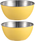 Stainless Steel Salad Bowls Set of 2 Mixing Bowl by AIYoo