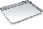 Baking Sheet, Stainless Steel Cookie Sheet Baking Pan Tray by Zacfton