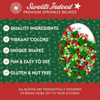 Sweets Indeed Christmas Tree Sprinkle Mix, 4 oz - Image 3