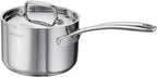 Tramontina Utsava Tri-Ply Clad Stainless Steel 2.2-Quart Sauce Pan - Image 7