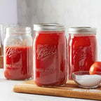 Ball Glass Mason Jars with Lids and Bands, Used - Image 7