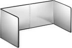 4 Sided Splatter Guard for Frying Stove Top Stainless Steel Splatter Screens by MMUK