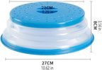 Collapsible Microwave Splatter Cover, 10.5 Inch, Microwave Plate Cover - Image 2