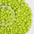 Edible Halloween Sprinkles,130g,Green Pearls Sprinkle for Cake Decorating by Sugarzy